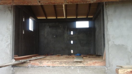 Bedroom/Bath in the Casita